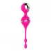 Розовый вагинальные шарики с вибрацией NAGHI NO.17 RECHARGEABLE DUO BALLS розовый 
