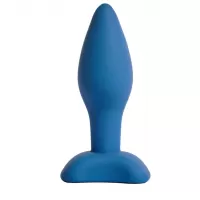 Синяя анальная пробка Matter S - 9 см синий 