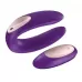 Фиолетовый вибратор для пар Satisfyer Double Plus Remote с пультом ДУ фиолетовый 