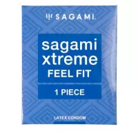 Презерватив Sagami Xtreme Feel Fit 3D - 1 шт  