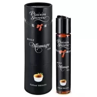 Массажное масло с ароматом крем брюле Huile de Massage Gourmande Creme Brulee - 59 мл  