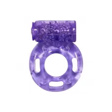 Фиолетовое эрекционное кольцо с вибрацией Rings Axle-pin фиолетовый 