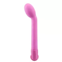 Розовый вибратор G-SPOT для точки G - 19 см розовый 