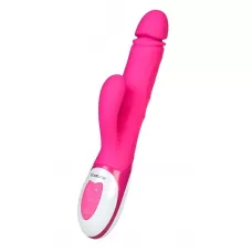 Розовый вибратор Nalone Wave - 26 см розовый 