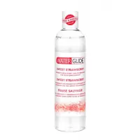Лубрикант на водной основе с ароматом клубники SWEET STRAWBERRY - 300 мл  