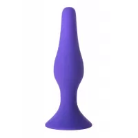 Фиолетовая анальная втулка Toyfa A-toys - 12,5 см фиолетовый 