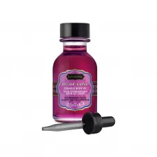 Масло для ласк с ароматом малины Oil of Love Raspberry Kiss - 22 мл  