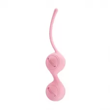 Вагинальные шарики на сцепке Kegel Tighten UP I розовый 