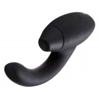 Чёрный стимулятор 2-в-1 для женщин Womanizer InsideOut черный 