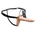 Женский страпон с вибрацией Penetrix Strap-on - 15 см телесный 