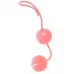 Вагинальные мягкие шарики MARBILIZED DUO BALLS PINK розовый 