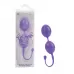 Фиолетовые вагинальные шарики LAmour Premium Weighted Pleasure System фиолетовый 