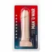 Телесный дилдо Jumbo Jack MAN O  WAR - 25 см телесный 
