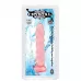 Анальная елочка из розового геля Crystal Jellies Anal Plug Bumps - 15,2 см розовый 