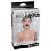 Кляп, соединенный цепью с зажимами для груди Deluxe Ball Gag   Nipple Clamps черный 