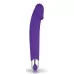 Фиолетовый вибратор Rechargeable IJOY Silicone Dildo - 16,5 см фиолетовый 
