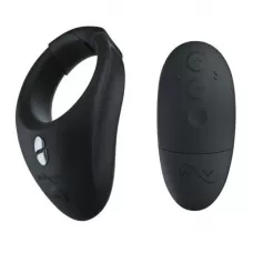 Черное эрекционное кольцо для ношения We-Vibe Bond черный 