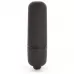 Черная вибропуля X-Basic Bullet Mini One Speed - 5,9 см черный 