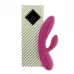 Розовый вибратор-кролик Lea Rabbit Vibrator - 20,2 см розовый 