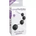 Анальная цепочка из 4 шариков Deluxe Vibro Balls черный 