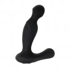 Черный вибростимулятор простаты Adam s Rotating P-spot Massager - 14,2 см черный 
