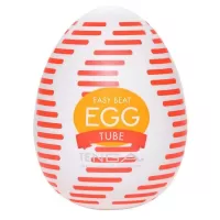 Мастурбатор-яйцо TUBE молочный 