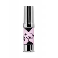 Возбуждающий гель с эффектом вибрации и охлаждения Triple X 3 in 1 Unisex Pleasure Enhancer Gel - 15 мл  
