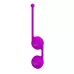 Лиловые вагинальные шарики Kegel Tighten Up III лиловый 