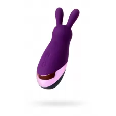 Фиолетовый стимулятор эрогенных зон Eromantica BUNNY - 12,5 см фиолетовый 