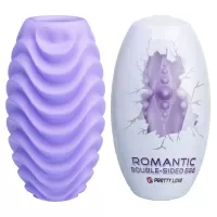 Двусторонний мини-мастурбатор Romantic сиреневый 