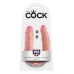 Двусторонний фаллоимитатор U-Shaped Medium Double Trouble - 34,6 см телесный 