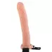 Фаллопротез телесного цвета Hollow Strap-On - 29 см телесный 