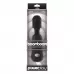 Чёрный вибромассажёр для эрогенных зон BoomBoom Power Wand - 18 см черный 