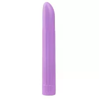 Фиолетовый многоскоростной вибромассажер Lady Finger - 16 см фиолетовый 