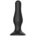 Черная анальная пробка Self Penetrating Butt Plug № 67 - 12,7 см черный 