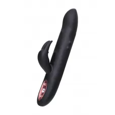 Черный вибратор-кролик Waname D-Splash Hail - 23,8 см черный 