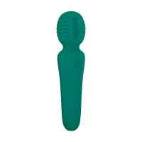 Зеленый мини-wand Eve s Petite Private Pleasure Wand - 14,8 см зеленый 