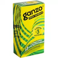 Ультратонкие презервативы Ganzo Ultra thin - 15 шт  
