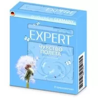 Супертонкие презервативы Expert  Чувство полета  - 3 шт  