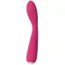 Ярко-розовый G-стимулятор IRIS Clitoral   G-spot Vibrator - 18 см ярко-розовый 