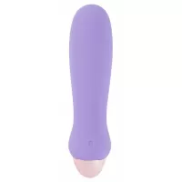 Сиреневый мини-вибратор Cuties Mini - 12,5 см сиреневый 