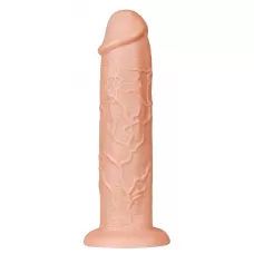 Телесный фаллоимитатор-гигант 11 Realistic Long Dildo - 28 см телесный 