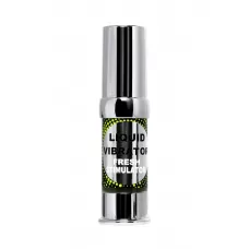 Освежающий гель с эффектом вибрации Liquid Vibrator Fresh Stimulator - 15 мл  