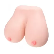 Мастурбатор Fleshy Teaser в виде груди с вагиной телесный 