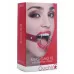 Расширяющий кляп Ring Gag XL с красными ремешками красный 