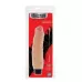 Вибратор-реалистик с крупными венами на поверхности REALSTUFF 8INCH VIBRATOR - 20,3 см телесный 
