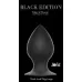 Чёрная анальная пробка Thick Anal Plug Large - 11,5 см черный 