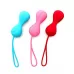 Набор из трёх двойных вагинальных шариков Satisfyer Power Balls разноцветный 