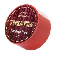 Красный бондажный скотч TOYFA Theatre - 15 м красный 