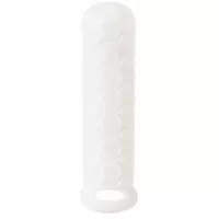 Белый фаллоудлинитель Homme Long - 15,5 см белый 